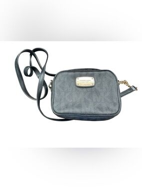 Michael Kors Black Signature Crossbody Bag